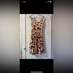 Effie's Heart Women's Sleeveless Floral Dress New Size Xs POCKETS!